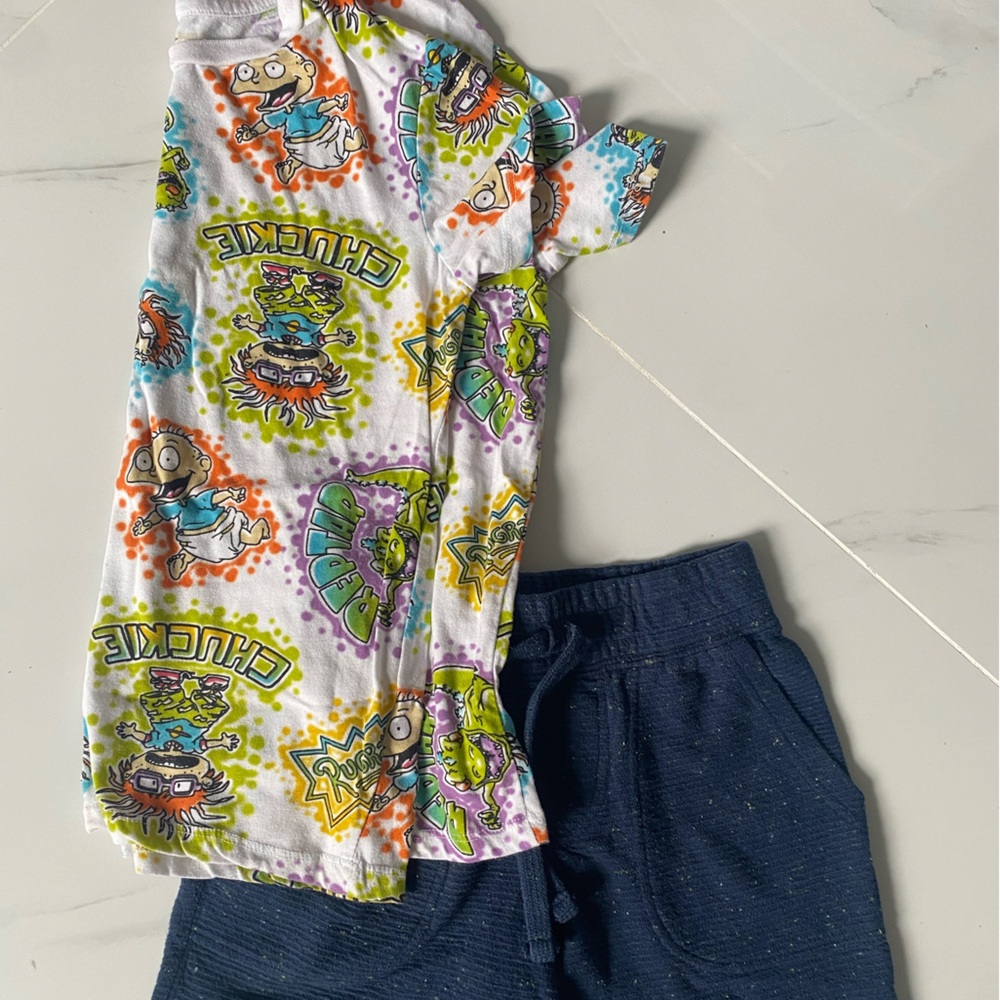 Arizona Jean Company Blue Textured Pants outfit